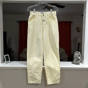Vintage Palmetto’s Clothing Women’s Yellow Jeans Size 11 Made in USA